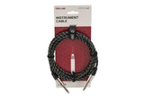 GEWA Pro Line cavo per strumenti 3 m, tweed bianco-nero, jack dritto