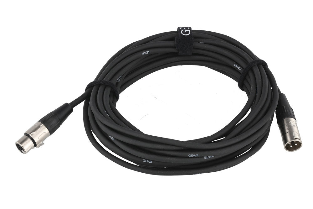 GEWA Pro Line cavo microfonico da 9 m, XLR femmina a XLR maschio