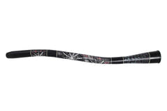 Toca Curved didgeridoo DIDG-CS, curvo, motivo Spider, 50"