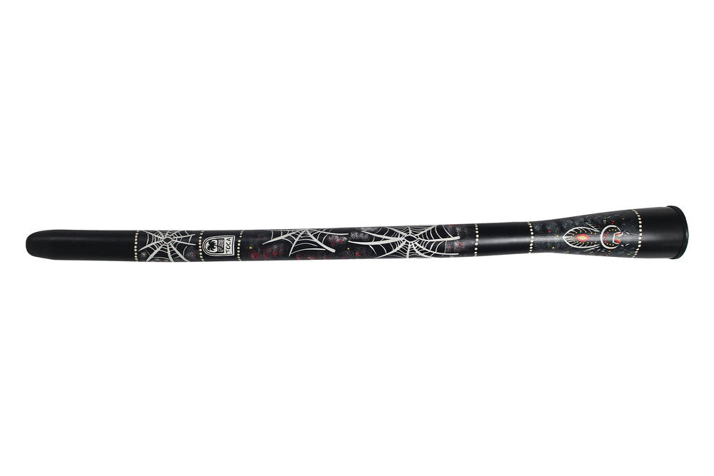 Toca Curved didgeridoo DIDG-CS, curvo, motivo Spider, 50"
