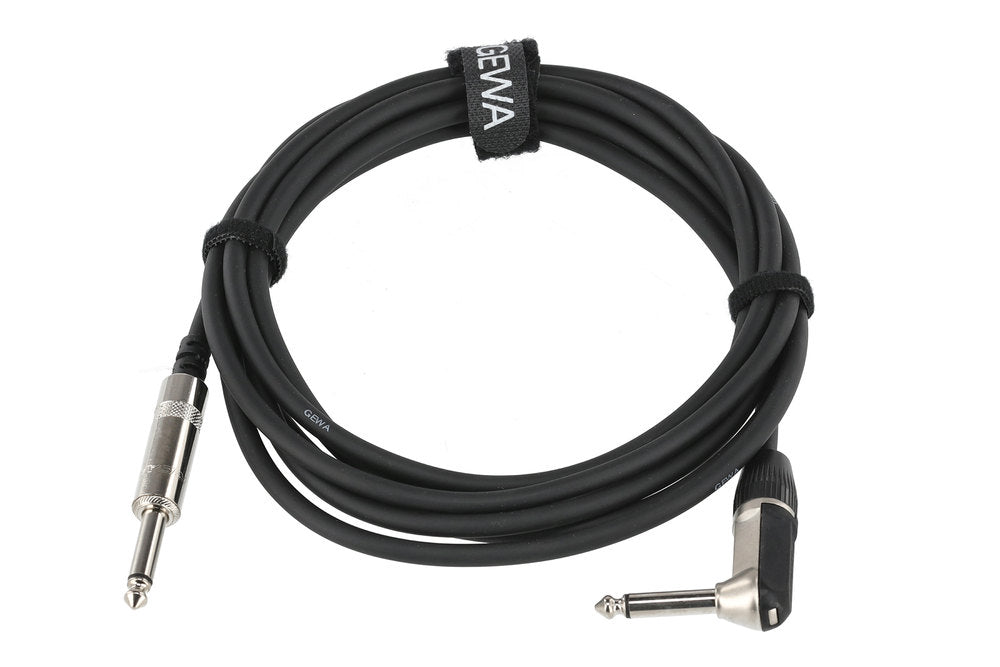 GEWA Pro Line cavo per strumenti 3 m, jack da diritto ad angolato