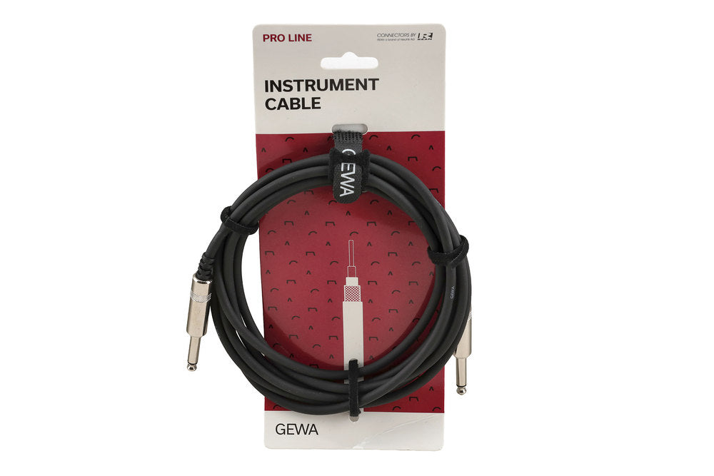 GEWA Pro Line cavo per strumenti 3 m, jack dritto