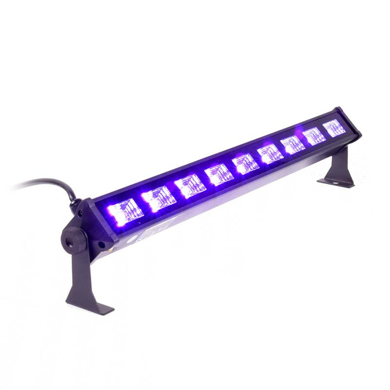 LIGHT4ME LED BAR UV 9 + BIANCO decorazione luminosa professionale 9x3W