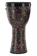 GEWA Liberty Serie djembe impilabile 12", motivo Crazy Neon