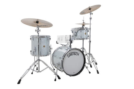 Gretsch Broadkaster shell set a 3 pezzi 18", Gold Sparkle
