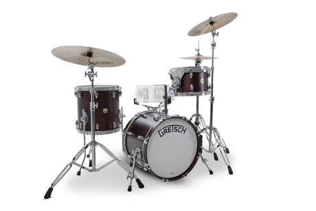 Gretsch Broadkaster shell set a 3 pezzi 18", Satin Walnut
