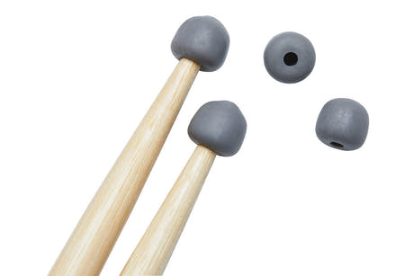 Vater Practice Tips, copripunte in gomma per bacchette per batteria