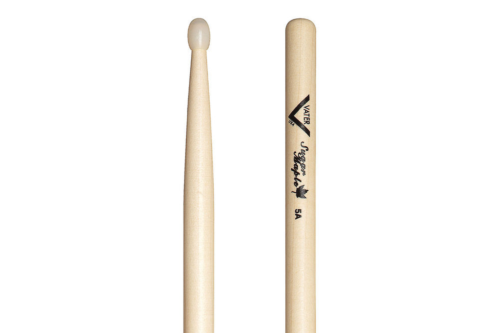 Vater Sugar Maple 5A bacchette per batteria, punta in nylon