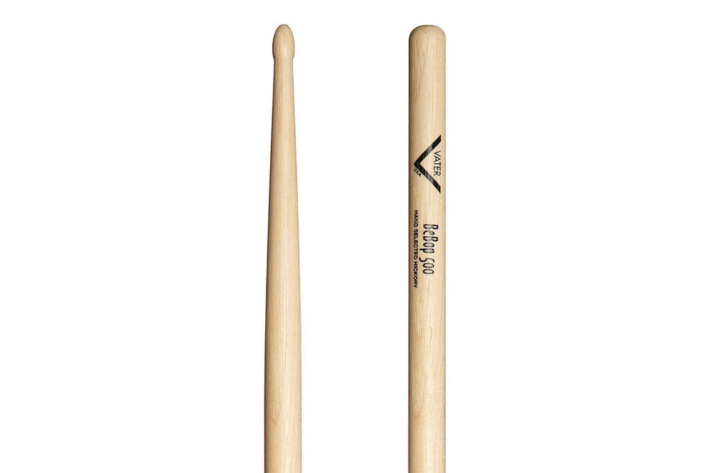 Vater Bebop 500 bacchette per batteria, hickory, punta in legno
