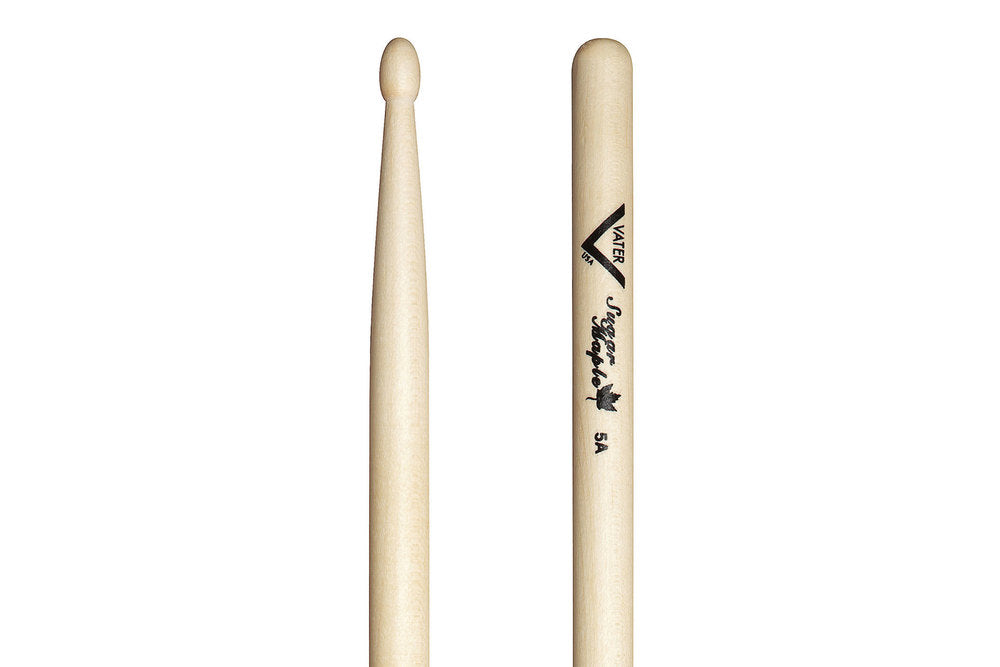 Vater Sugar Maple 5A bacchette per batteria, punta in legno