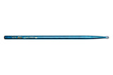 Vater Color Wrap 5A Blue Sparkle bacchette per batteria, hickory, punta in nylon