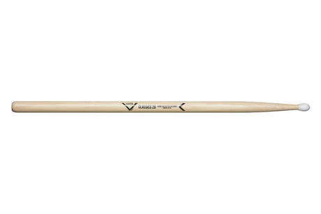 Vater Classics 2B bacchette per batteria, hickory, punta in nylon