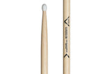 Vater Classics 5B bacchette per batteria, hickory, punta in nylon