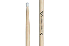Vater Classics 5A bacchette per batteria, hickory, punta in nylon