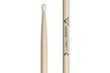 Vater Classics 5A bacchette per batteria, hickory, punta in nylon