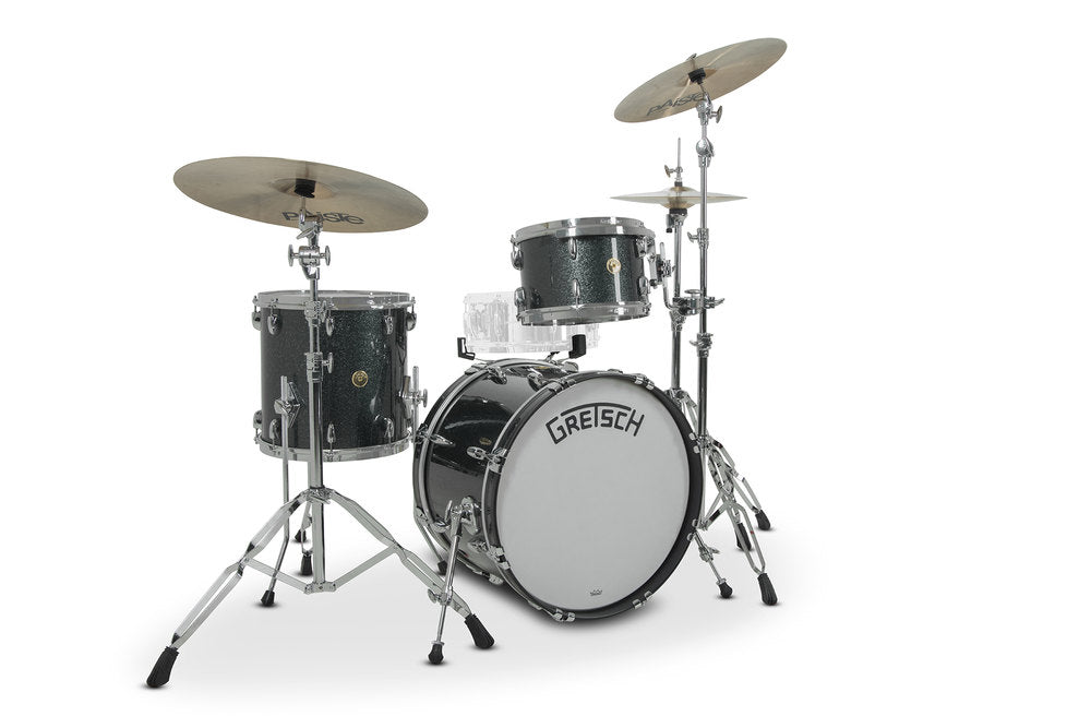 Gretsch Broadkaster set shell a 3 pezzi 20", Black Sparkle