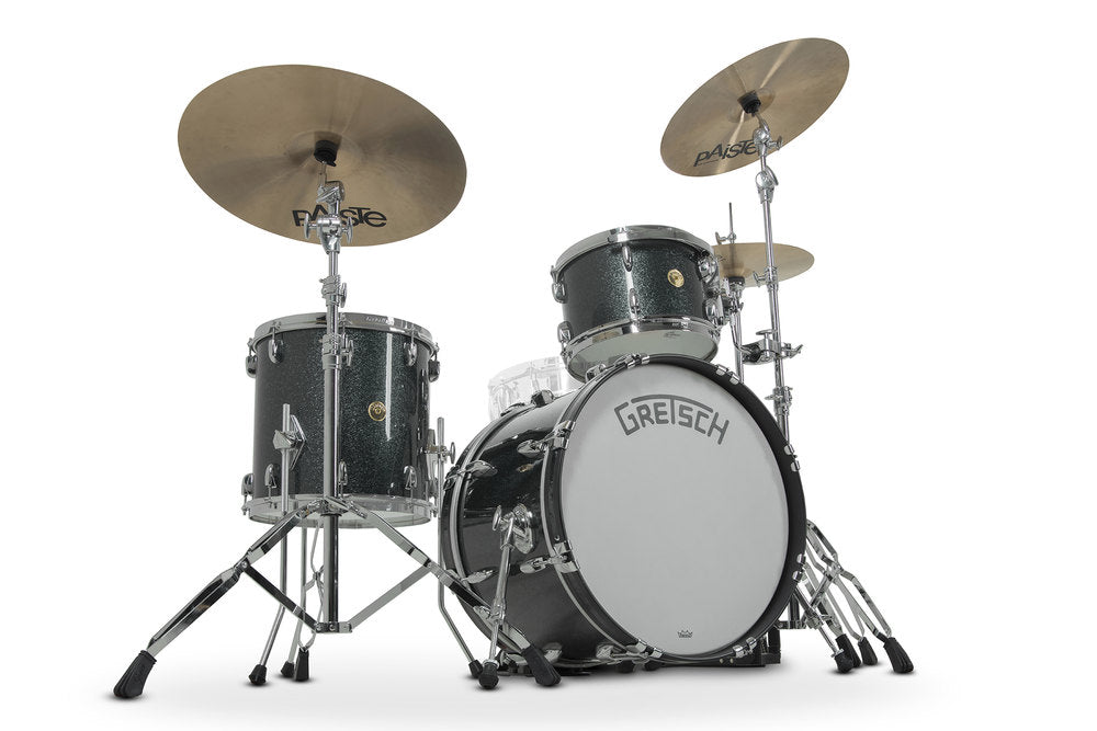 Gretsch Broadkaster set shell a 3 pezzi 20", Black Sparkle