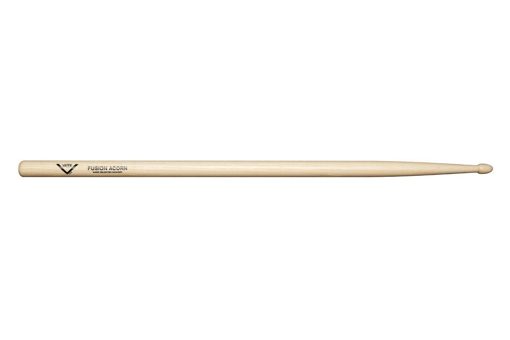 Vater Fusion Acorn bacchette per batteria, hickory, punta in legno