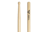 Vater Studio 2 bacchette per batteria, hickory, punta in legno