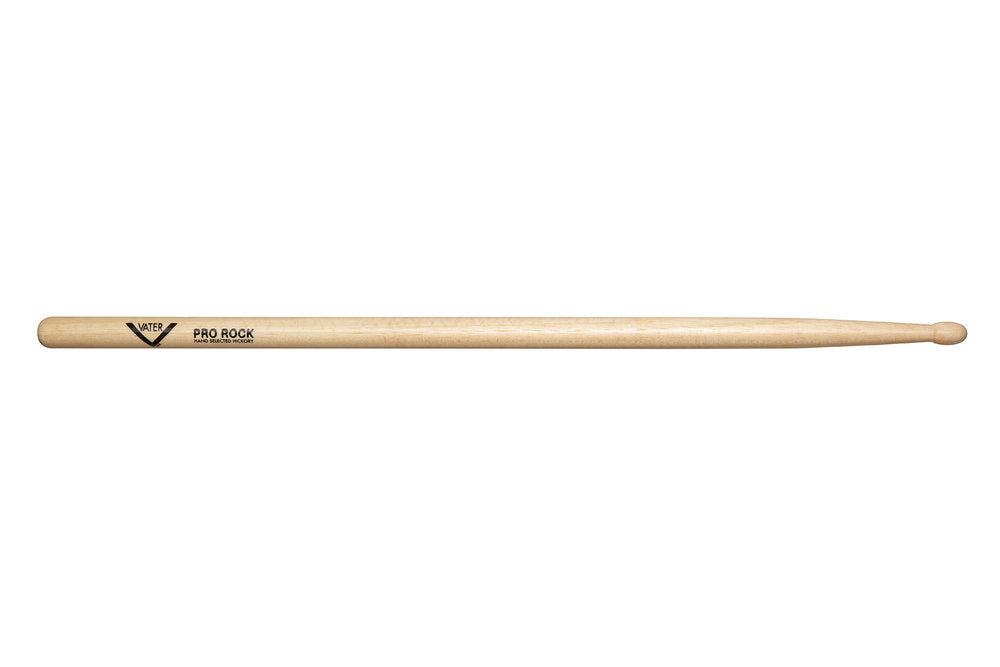 Vater Pro Rock bacchette per batteria, hickory, punta in legno