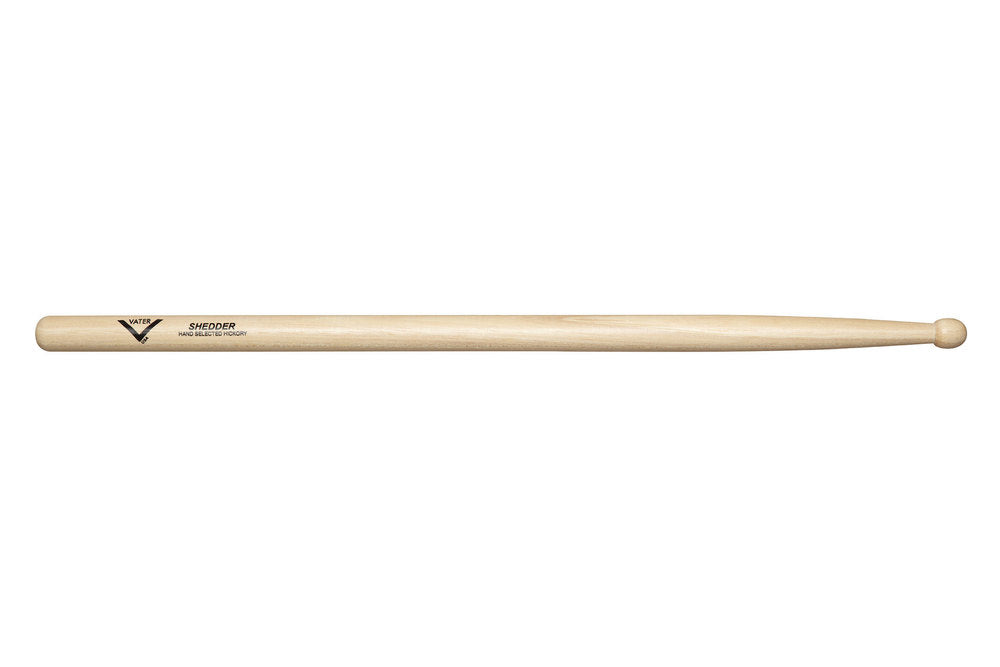 Vater Shedder bacchette per batteria, hickory, punta in legno