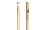 Vater Powerhouse bacchette per batteria, hickory, punta in legno