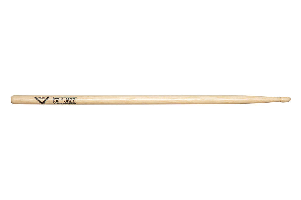Vater 52nd St. Jazz bacchette per batteria, hickory, punta in legno