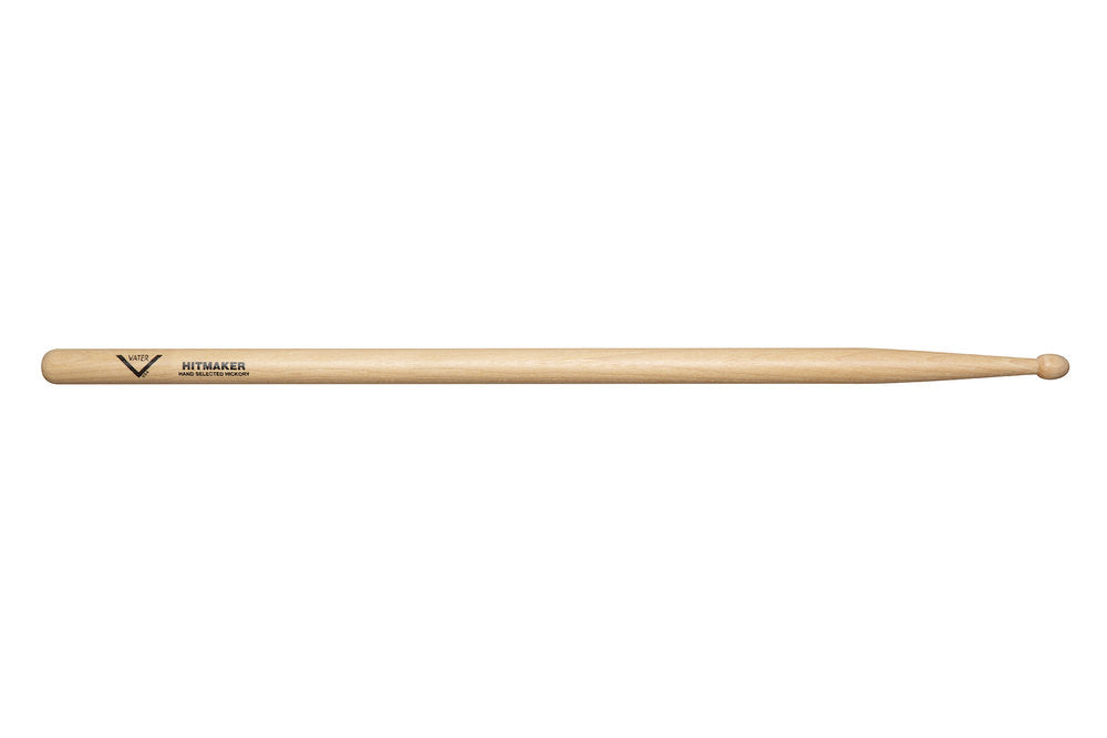 Vater Hitmaker bacchette per batteria, hickory, punta in legno