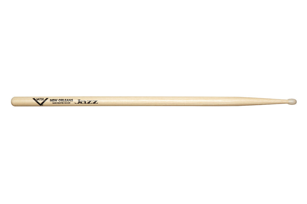 Vater New Orleans Jazz bacchette per batteria, hickory, punta in nylon