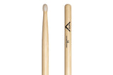 Vater 1A bacchette per batteria, hickory, punta in nylon