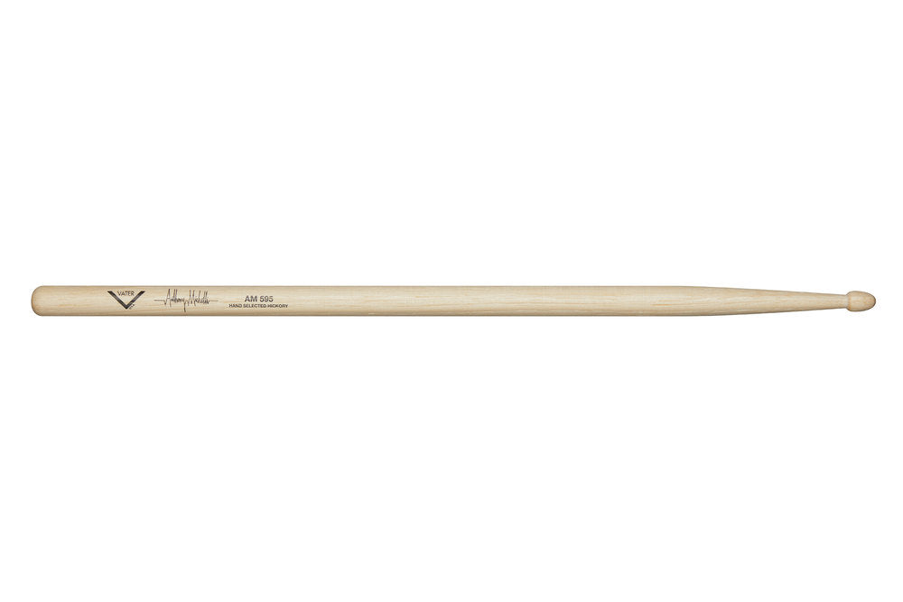 Vater Anthony Michelli AM 595 bacchette per batteria, hickory, punta in legno
