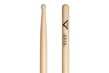 Vater Rock bacchette per batteria, hickory, punta in nylon