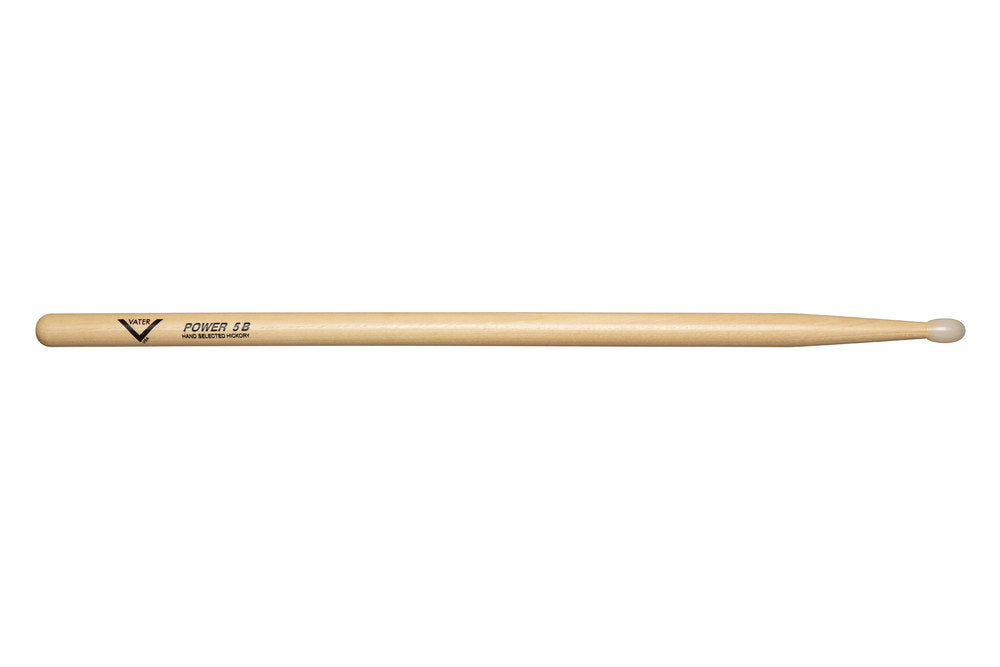 Vater Power 5B bacchette per batteria, hickory, punta in nylon
