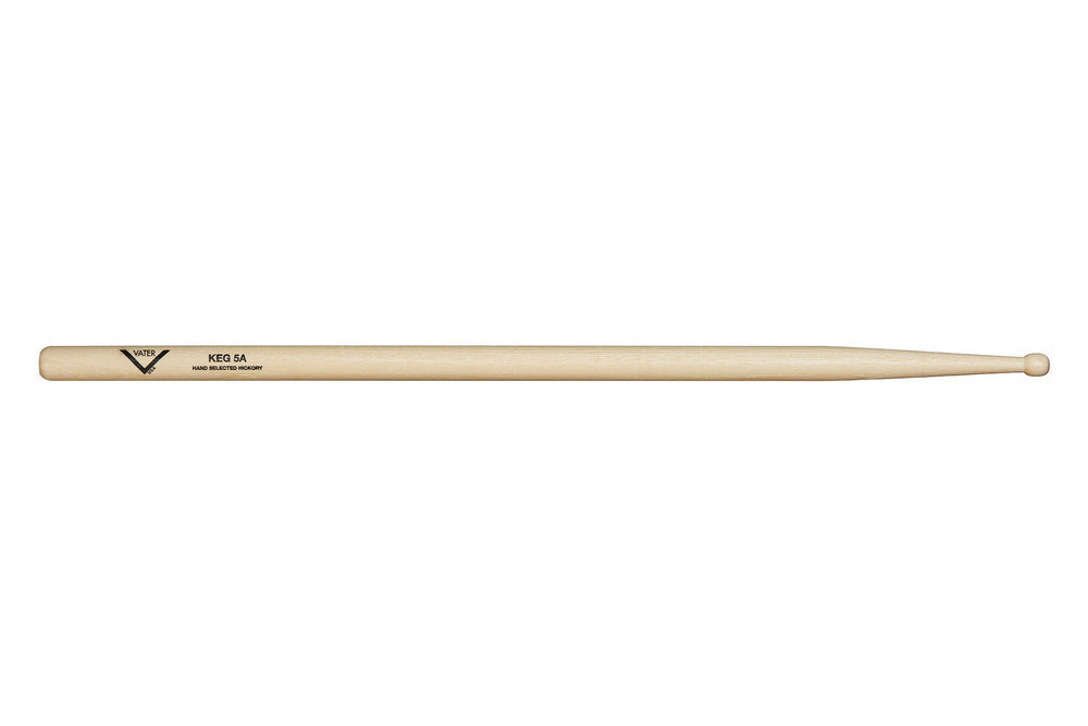 Vater 5A Keg bacchette per batteria, hickory, punta in legno