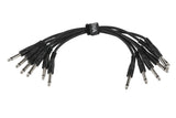 GEWA Basic Line cavo patch 0,3 m, mono-jack diritto, 6 pezzi