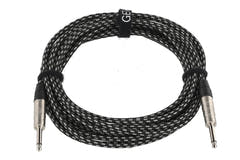 Cavo per strumenti GEWA Pro Line 6 m, tweed nero-bianco, jack dritto
