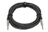 Cavo per strumenti GEWA Pro Line 6 m, tweed nero-bianco, jack dritto