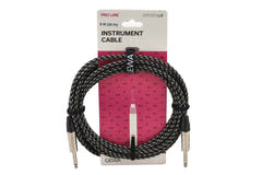 Cavo per strumenti GEWA Pro Line 6 m, tweed nero-bianco, jack dritto