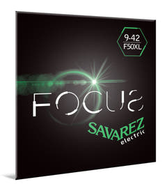 Savarez F50XL Focus corde per chitarra elettrica, extra light .009 a .042