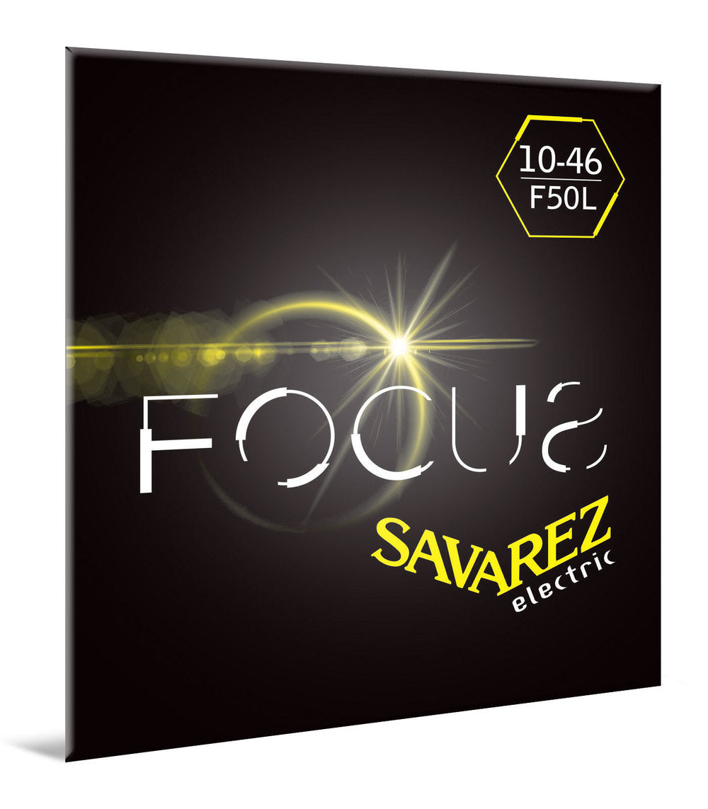 Savarez F50L Focus corde per chitarra elettrica, light .010 a .046