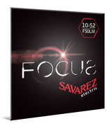 Corde per chitarre elettriche Savarez F50LM Focus, medium light .010 a .052