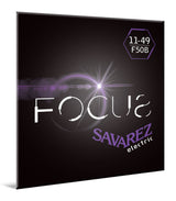 Savarez F50B Focus corde per chitarra elettrica, blues da .011 a .049