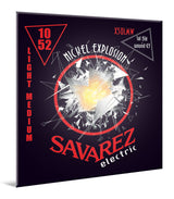 Savarez X50LMW Nickel Explosion con G avvolta, .010 a .052
