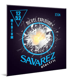Savarez X50M Nickel Explosion, medium .012 fino a .052 con G avvolta