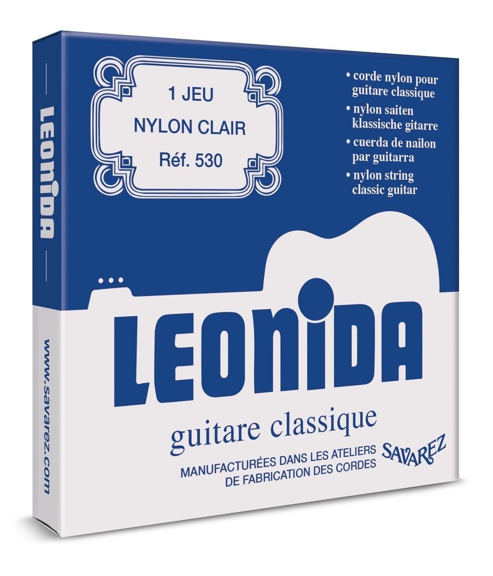 Set di corde Savarez Leonida 530 per chitarra classica, normal tension