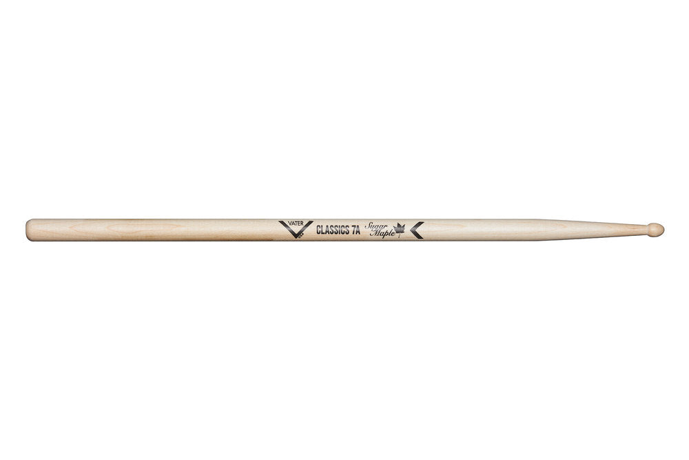 Vater Sugar Maple Classics 7A bacchette per batteria, punta in legno