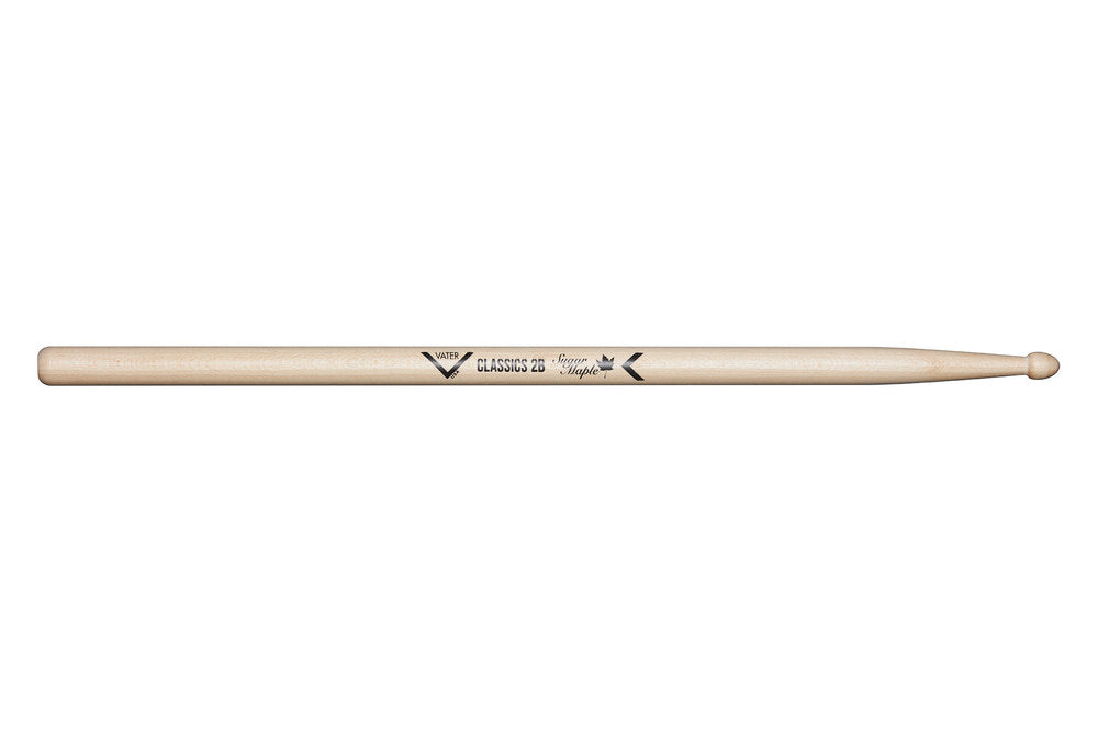 Vater Sugar Maple Classics 2B bacchette per batteria, punta in legno
