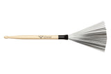 Vater Stick-Brush, bacchetta per batteria e spazzola a fili in una