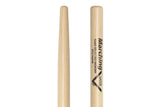 Bacchette da marching Vater MV9 ibride per rullante e tenore, punta in legno