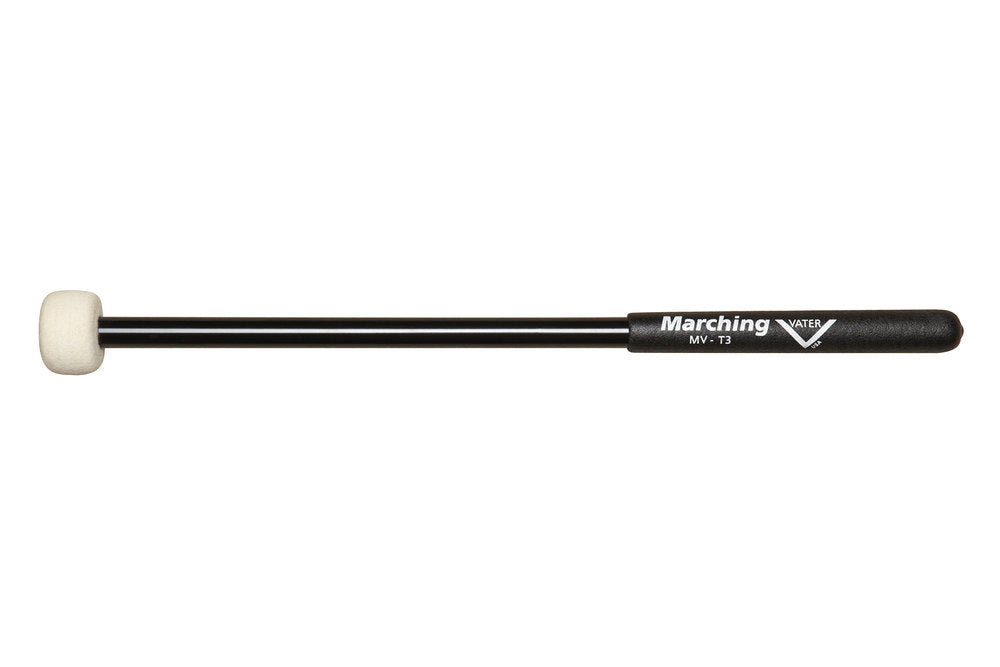 Vater MV-T3 mazzuola multi-tenore con testa a forma di barile in feltro bianco